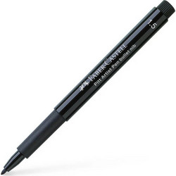 Faber-Castell Pitt Artist Pen Μαρκαδόροι Σχεδίου Μαύροι 1.5mm Σετ 4τμχ