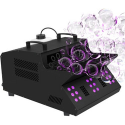 LIGHT4ME FOG DOUBLE BUBBLE professional fog and bubble machine LED effect remote control
