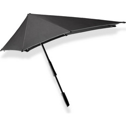SENZ Black Reflecting Long Umbrella Large - Pure Black