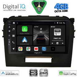 DIGITAL IQ BXF 16697BL_CPAA (9inc) MULTIMEDIA TABLET for SUZUKI VITARA mod. 2016-2025 (BLACK)