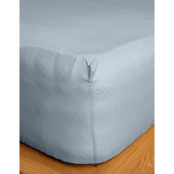Sunshine Home Σεντόνι Ημίδιπλο Βαμβακερό με Λάστιχο 120x200+30 Feelings 103 Light Blue