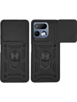 Sonique Ring Armor CamPro Θήκη Μαύρο (Realme 16 Pro 5G)
