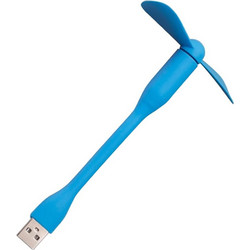Techsuit(R) Flexible USB Ανεμιστηράκι-Blue