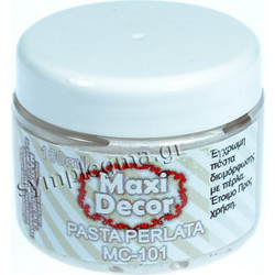 Πάστα πέρλας Pasta Perlata 100ml Maxi Decor λευκό 101