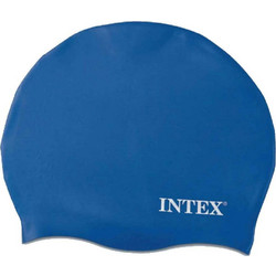 Intex Σκουφάκι Κολύμβησης Ενηλίκων από Σιλικόνη Μπλε_S2450442