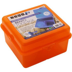 PREMIER - Δοχείο Φαγητού Bento 1400ml - BPA Free Plastic - Πορτοκαλί