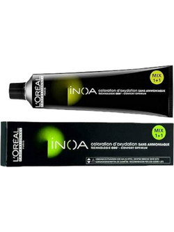 L'Oreal Professionnel Inoa 5.52 Καστανό Ανοιχτό Ακαζού Ιριζέ Μόνιμη Βαφή Μαλλιών Χωρίς Αμμωνία 60ml