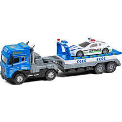 KLX - Die-cast truck w/hanger, police car, light & sound (534680)