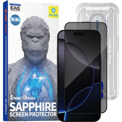 Blueo Premium Sapphire Privacy Tempered Glass (iPhone 16 Pro Max / 17 Pro Max)