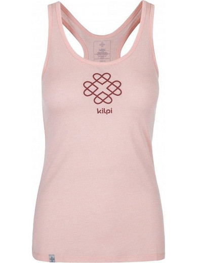 Ariana-W Light Pink Γυναικείο T-Shirt Αμάνικο Kilpi - PL0022KILPN