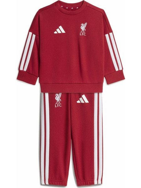 Adidas LFC DNA BBJ Βρεφικό Σετ Φόρμας (KG2493) Μπορντό