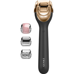 Geske MicroNeedle Face Roller 9 in 1 Συσκευή Περιποίησης Προσώπου Γκρι