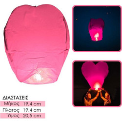 Ιπτάμενο Φαναράκι Love Expectation Ροζ