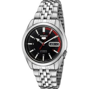 Seiko 5 Ανδρικό Ρολόι Αυτόματο με Ασημί Μεταλλικό Μπρασελέ SNK375K1 Seiko 5 Ανδρικό Ρολόι Αυτόματο με Ασημί Μεταλλικό Μπρασελέ SNK375K1