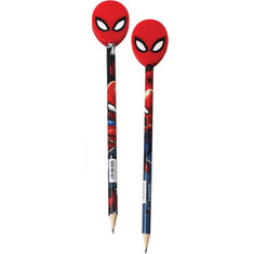 Spiderman Μολύβι Rubber Φιγούρα 1Τμχ (2 Σχέδια) (337-11613) GIM