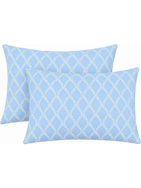 Μαξιλαροθήκες Lucia (Σετ 2τμχ) Blue Astron 52 X 72 100% Βαμβάκι