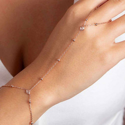 Αλυσίδα 719GLN4309 Rose Gold Heliophilia Silver