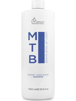 Mounir Professional MTB Toner Boost Σαμπουάν για Προστασία Χρώματος για Βαμμένα Μαλλιά 1lt