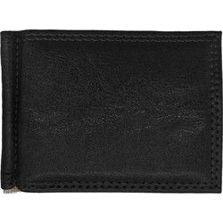 Ανδρικό Πορτοφόλι Με Money Clip - Μικρό - Με Κερματοθήκη - Μαύρο 2
