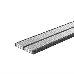 ΤΑΙΝΙΑ ΥΦΑΣΜΑΤΙΝΗ ΣΤΗΡΙΞΗΣ 15*1,3mm 25m ΜΑΥΡΟ DON QUICHOTTE - 900729