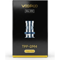 Voopoo TPP Coils (DM1 0.15Ω / DM2 0.2Ω / DM4 0.3Ω) - 1Τμχ Ohm
