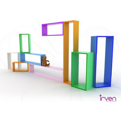 Ράφι τοίχου Irven Tetrtis B11 90x36x24