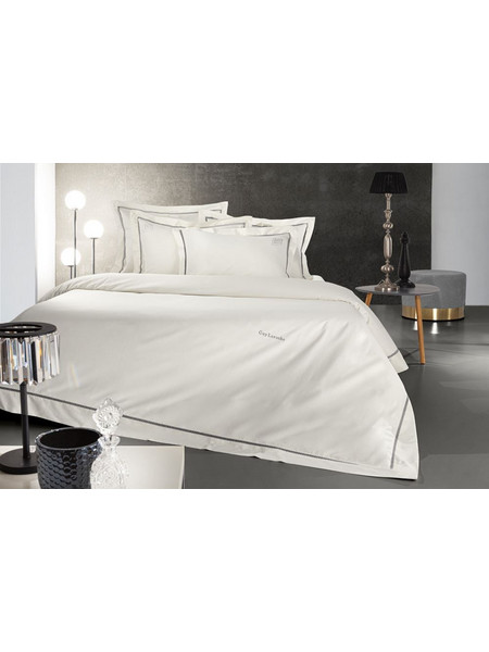 Σετ 3τμχ Παπλωματοθήκη Blend Silver-Ivory guy Laroche 100% Βαμβάκι 260x260 100% Βαμβάκι