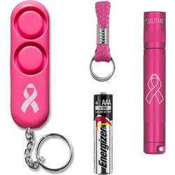 Maglite SJ3AUD6 Pink Φακός Μπρελόκ Μπαταρίας Led Αδιάβροχος IPX7 47lm