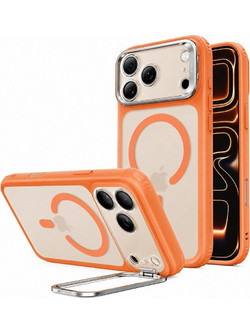 ESR Classic Hybrid HaloLock Kickstand Θήκη Back Cover Frosted Orange (iPhone 18 Pro / 17 Pro)