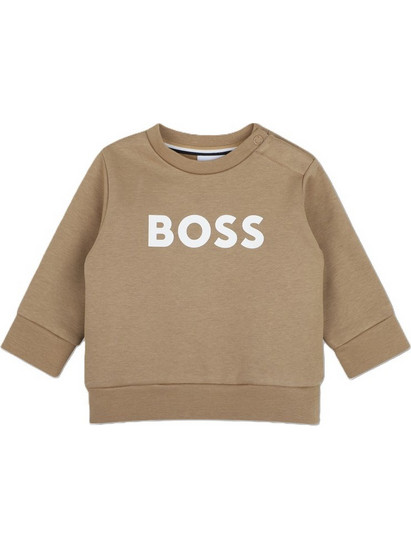 Μπλούζα Φούτερ Boss 26263234 Καφέ