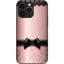 Sonique DIVA Series Θήκη iPhone 14 Pro Max Λεοπάρ Φιόγκος Pink