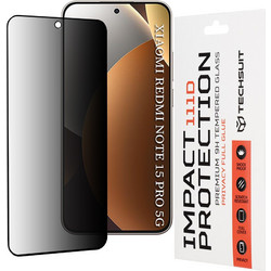 Samsung Galaxy A16 4G/5G - A17 4G/5G Techsuit Privacy - Φιμέ Full Tempered Glass