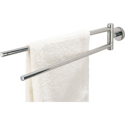 Πετσετοκρεμάστρα Διπλή Tiger Boston 308730346 Inox γυαλιστερό 5x51x9,5cm 308730346