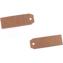 Ετικέτες κραφτ 60x20mm 100τμχ