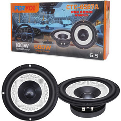 PerVoi CTC-6567A 682370000526 Σετ Ηχεία Αυτοκινήτου 6.5" Woofer 180W RMS