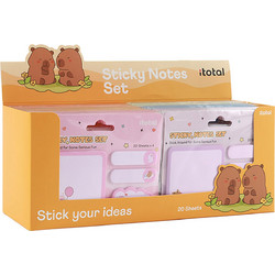 i-TOTAL Χαρτάκια Sticky Capybara