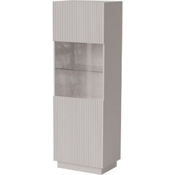 Cama LIVERTI display cabinet 59.5x42x178 cashmere