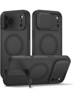 Tech-Protect Kevlar Aura MagSafe Back Cover Matte Black (iPhone 18 Pro Max / 17 Pro Max)