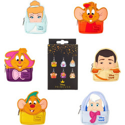 Disney Cinderella 75th Anniversary by Loungefly Bag Charm Mystery Box Display (15)