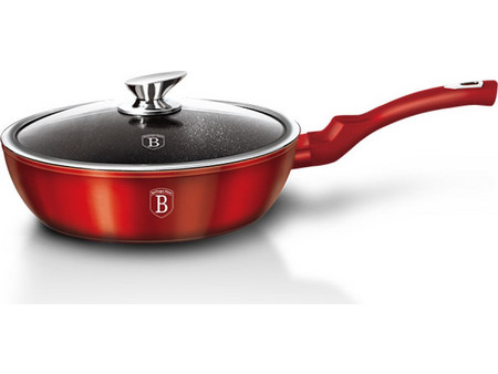 Berlinger Haus Metallic Line Burgundy Edition BH-1259 Βαθύ Τηγάνι 24cm