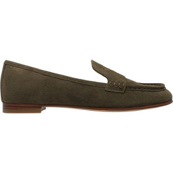 Michael Kors γυναικεία suede μοκασίνια Jennings - 40S6JNFP1S Χακί