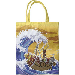 One Piece - Τσάντα Ώμου Μεγέθους 40 x 35cm σε Κίτρινο Χρώμα