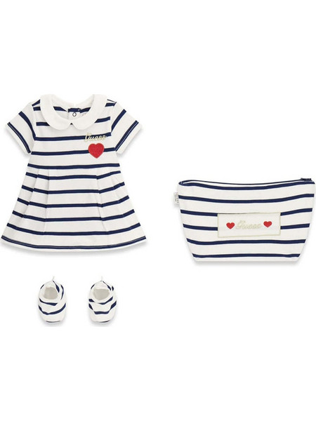 Guess Βρεφικό Σετ Φόρεμα Bodysuit+Booties Mixed Girl (S6RG08K85Z1-S93C)