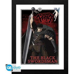 Berserk - The Black Swordsman Framed Poster (31x41cm)
