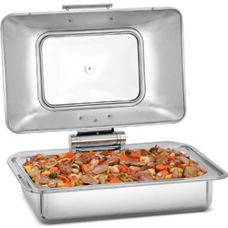 Chafing Dish Flexible για GN1/1 με soft close & παράθυρο ελέγχου 500507