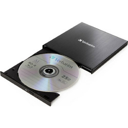 Verbatim External Slimline Blu-Ray Writer USB-C