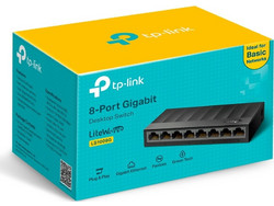 TP-Link LS1008G V4 Unmanaged L2 Switch με 8 Θύρες Ethernet 1Gbps