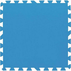 Bestway Σετ Προστατευτικό Πάτωμα Πισίνας Μπλε 50x50x0.4cm 8τμχ
