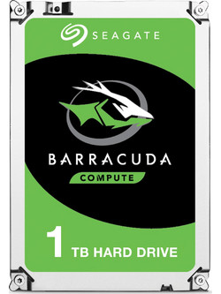 Seagate Barracuda 1TB HDD Σκληρός Δίσκος 3.5" Sata 3 7200rpm με 64MB Cache