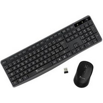 Techmade TM-KM001 Black Ασύρματο Σετ Πληκτρολόγιο & Ποντίκι